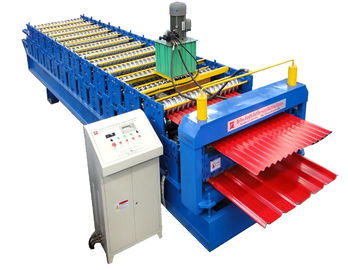 Glazed Panel Color Steel Double Layer Roll Forming Machine CE Sheet Metal Roll Former