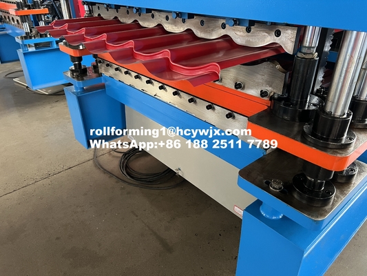 دستگاه دو لایه ای شکل گیری رول سرد با پروفایل C15 و TR10-113