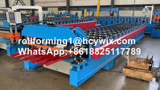TP25/TP35/TP40 20m/Min ماشین شکل گیری رول لوله دار برای پوشش سقف
