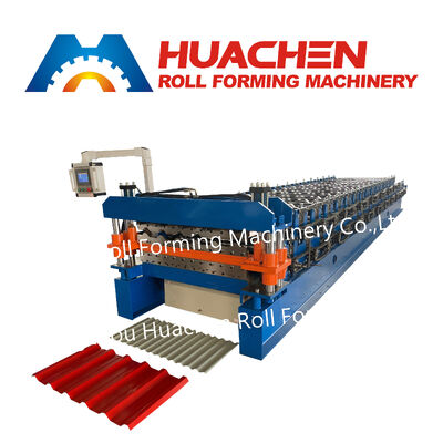 High-efficiency metal roof panel sheet forming machine for construction applications