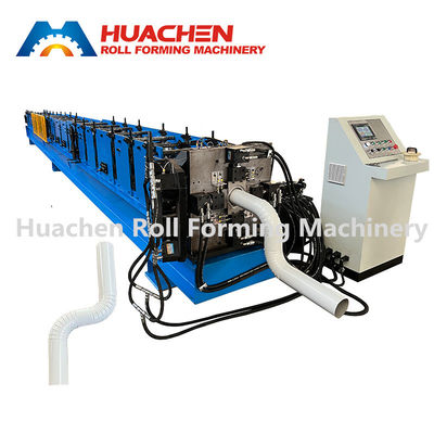 کیفیت  333mm Gutter Downspout Machine Pipe Diameter 100mm کارخانه