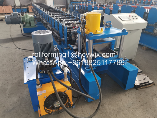 ماشین ساخت فریم درب اتوماتیک برای 0.8-1.5mm با کنترل PLC