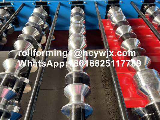 TP25/TP35/TP40 20m/Min ماشین شکل گیری رول لوله دار برای پوشش سقف