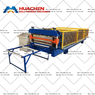 ماشین شکل گیری رول دو طبقه آلومینیوم در عرض 380v 50Hz 3 مرحله