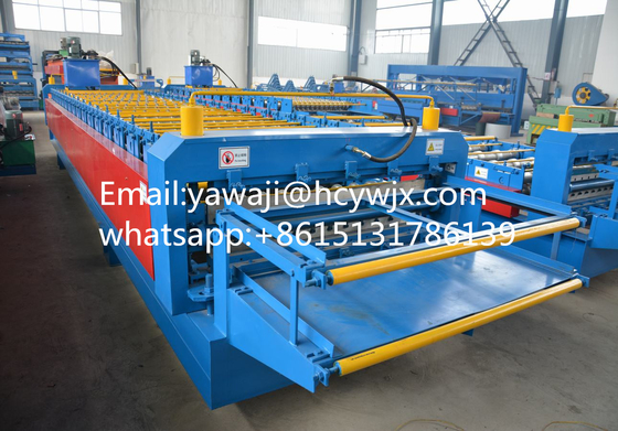 ماشین شکل دادن رول دو طبقه برای عرض مواد 1250mm در زمان تحویل کوتاه