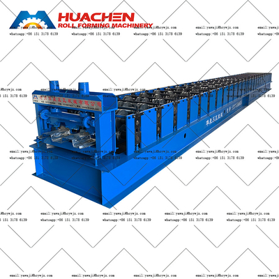 PPGI / GI فلز فولاد کف عرشه ماشین شکل گیری برای 788mm