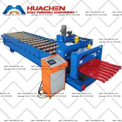 15 ایستگاه فلز رول ماشین شکل گیری برای 0.3-0.6mm