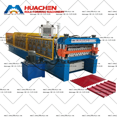 دستگاه ساخت رول دو طبقه از پروفایل فولادی PPGI / GI