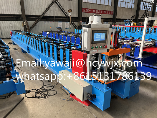 دستگاه رول قالب گیری کامل / ماشین قالب گیری 0.3mm - 0.6mm