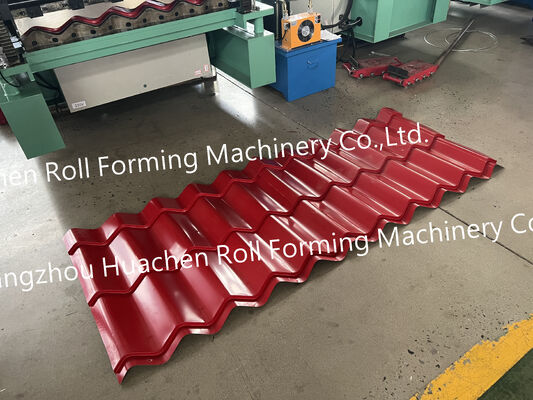 Roof Tile Forming Machine Glazed Tile Making Machine Steel Sheet Roll Former