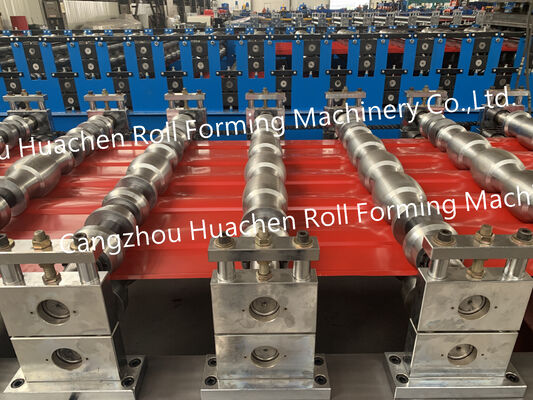 Single-layer durable galvanized sheet steel roof panel forming machine