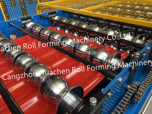 Steel Metal Roofing Sheet Crimping Wall Panel Curving Profile Tile Making Roll Forming Machine