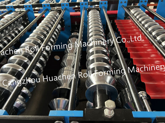  Panel Roof Panel Production Machine Roll Forming Machine Color Steel Roll 