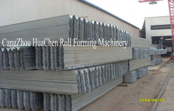 Gear Box Drive Highway Guardrail Forming Machine Thickness 4mm