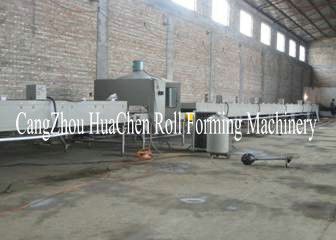 Stone Coated Metal Roofing Forming Machine Elegant Panasonic PLC