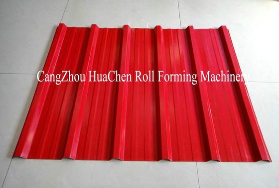 دستگاه رول فرمینگ پانل سقف دو لایه زیمنس PLC با غلتک های سخت فولادی شماره 45