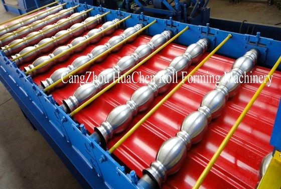 ماشین شکل گیری رول فلزی 0.3 - 0.8mm برش هیدرولیکی خودکار