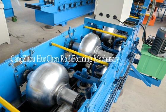 Galvanized Metal Water Tube /Pipe/Gutter Roll Forming Machine 10m/min with CE