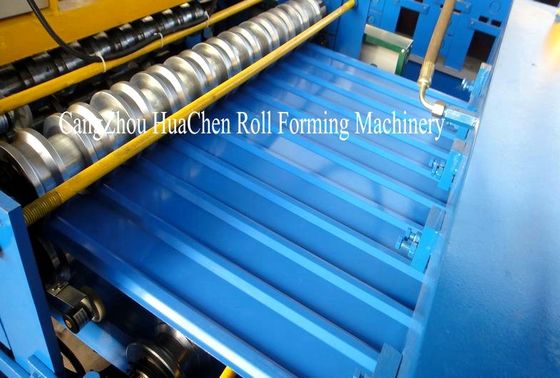 Automatic Double Layer Roll Forming Machine Roofing Sheet PLC Frequency Control