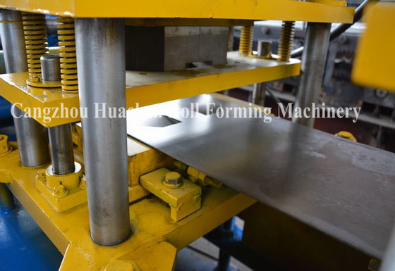 High Precise Roll Forming Machinery Shutter Door Frame 17 Rows 45# rollers