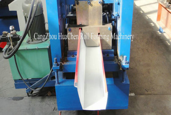 5'' Galvanized Steel Roof Purlin Roll Forming Machine With High Capacity