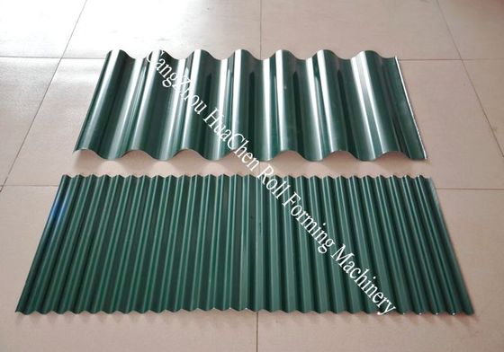 High Speed Metal Roof Roll Forming Machine Automatic Hydraulic Cutting