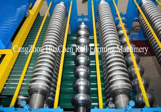 High Speed Metal Roof Roll Forming Machine Automatic Hydraulic Cutting