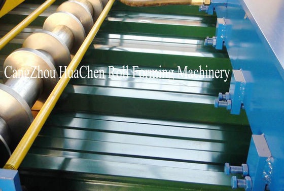 Trapezoidal Roof Wall Panel Cold Roll Former Galvanized Steel High Speed