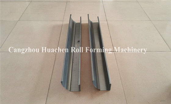 Portable Gutter Roll Forming Machine , 3 Phase Metal Roofing Roll Forming Machine