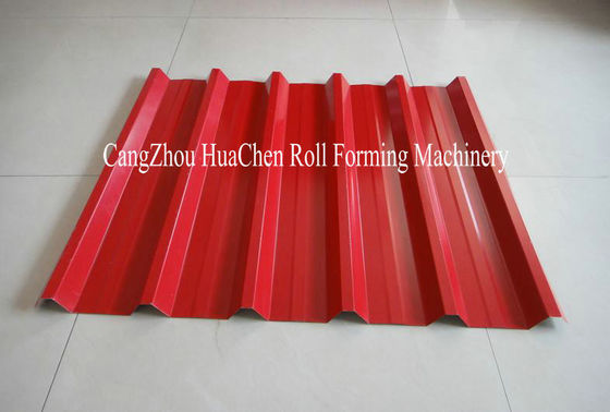 Corrugated / Ibr Metal Roof Sheet Cold Roll Forming Machine CE Certification