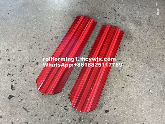 دستگاه فرم‌دهی رول پروفیل حصار با برش هیدرولیک، کنترل PLC و ضخامت مواد 0.3-0.6 میلی‌متر