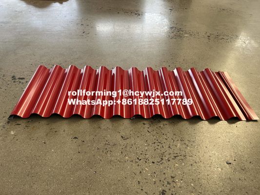 15m / min سرعت ماشین ساخت ورق لوله دار Omron Encoder عملکرد قابل اعتماد