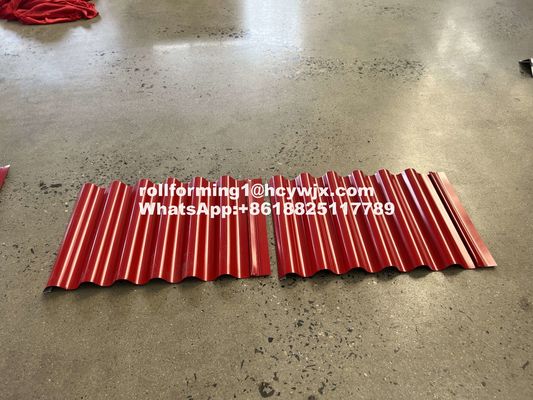 15m / min سرعت ماشین ساخت ورق لوله دار Omron Encoder عملکرد قابل اعتماد