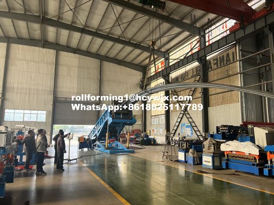 ورق های سقف پرتابی شکل گیری، شکل دادن و قوس کردن همه در یک ماشین