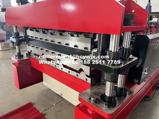 R Panel & AG Panel Roof Roll Forming Machine ماشین ساخت و ساز سقف