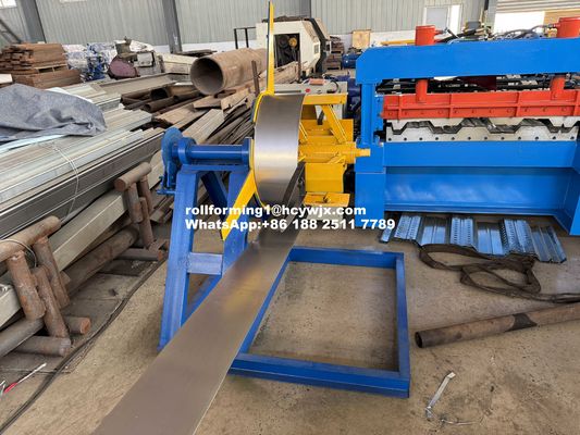 ماشین ساخت رول درب شاتر با انتقال زنجیره ای با مواد تیغه برش Cr12