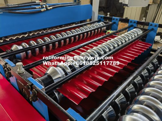 ماشین شکل گیری رول 4KW با قطر گودال اصلی 70-80mm