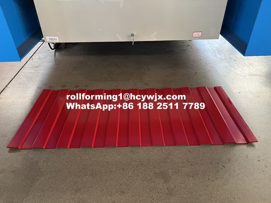 دستگاه دو لایه ای شکل گیری رول سرد با پروفایل C15 و TR10-113