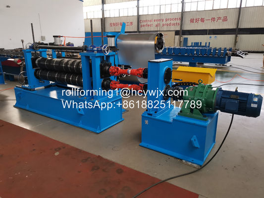 GI / PPGI مواد خام خط برش سیم پیچ فولاد با برش