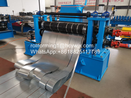 GI / PPGI مواد خام خط برش سیم پیچ فولاد با برش