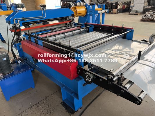 دستگاه برش قطعات کنترل شده توسط PLC برای مواد اولیه GI / PPGI