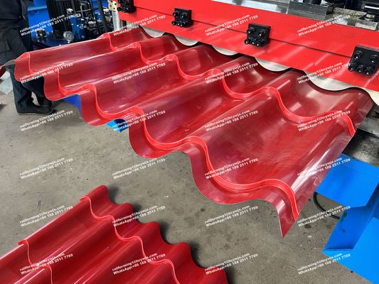 PPGI رنگ فلز مواد GI برای شیشه کاشی شیشه ای رول ماشین