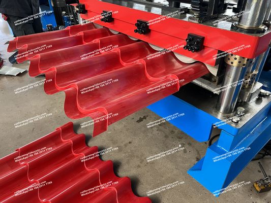 PPGI رنگ فلز مواد GI برای شیشه کاشی شیشه ای رول ماشین