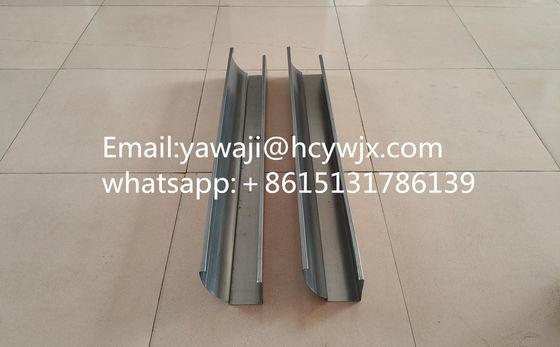 به طور خودکار صفحه فولادی گالوانیزه فلزی سقف باران گاتر رول شکل گیری ماشین