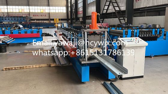 7.5KW موتور زنجیره ای قابل سفارشی کردن اتوماتیک CZ ماشین تولید Purlin