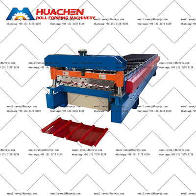 ماشین آلات شکل دهنده رول سقف بزرگ با قطر گره 70 میلی متر و ولتاژ 380 ولت 50 هرتز