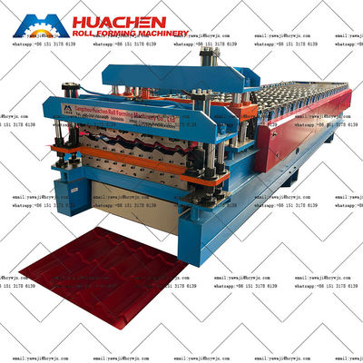 ماشین ساخت رول دو طبقه کارآمد با 16 ایستگاه و راننده زنجیره ای