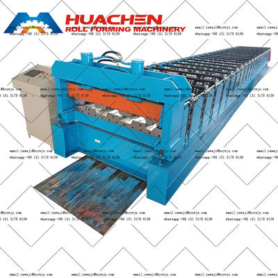 1.2mm کف کاشی های سرامیکی سقف کف رول شکل دادن سقف ورق ساخت ماشین