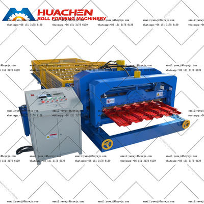 0.3mm آلومینیوم پروفیل شیشه ای ورق رول شکل گیری ماشین