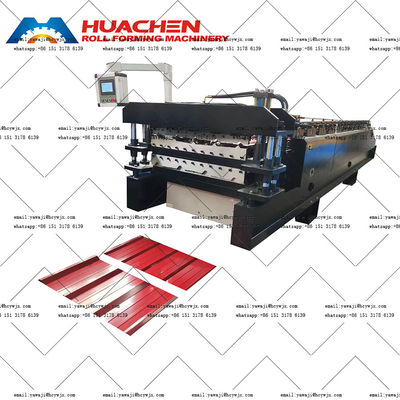 15 ایستگاه حرفه ای دو لایه ماشین شکل گیری سرعت بالا